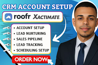 setup roofr xactimate lead capture missed call text back for roofing contractors