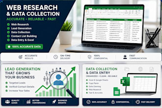 do web research and data collection