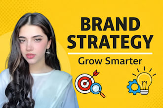 be create a brand strategy, buyer persona and strategic marketing plan