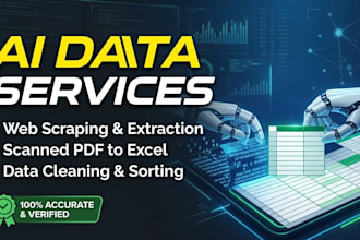 do ai data extraction web scraping and excel data cleaning