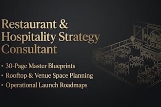 be your hospitality consultant for restaurant design