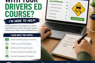 handle drivers ed defensive driving aceable course