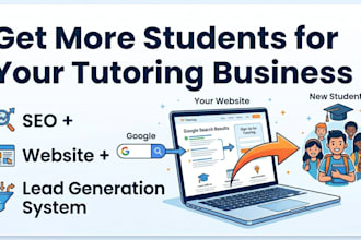 get students for your tutoring business with SEO
