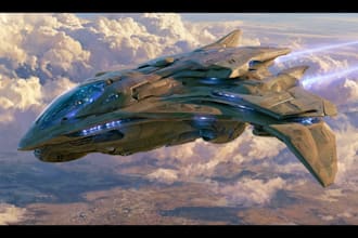 do sci fi spaceship design