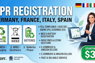 do epr registration germany france spain italy lucid weee batteries
