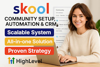 skool community setup skool course creation skool setup skool online community