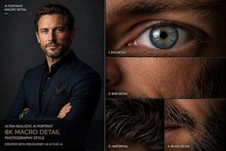 ultra realistic ai portraits and professional ai headshots