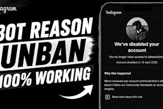 restore instagram page, ig profile unbanning issues