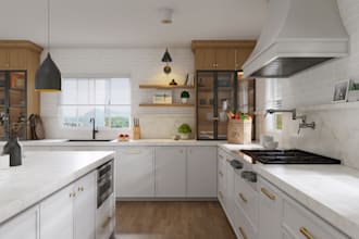 design and render your design bathroom or kitchen,