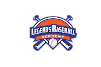 do baseball training facility logo legends baseball academy