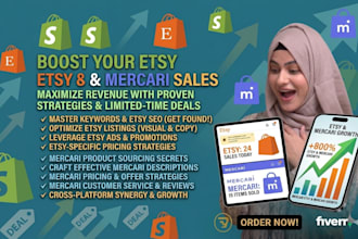 be your etsy and mercari virtual assistant