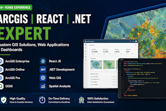 develop arcgis, gis mapping, web and desktop gis solutions