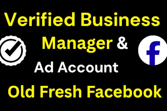 create fresh old facebook business manager ad account