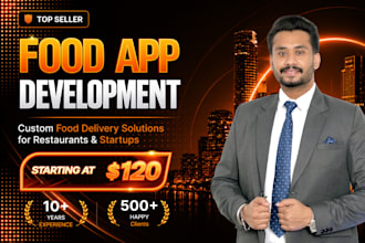 develop a custom food delivery mobile app