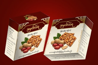 design professional product packaging and 3d mockup