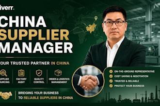 manage your chinese supplier communication, negotiation and quality follow up