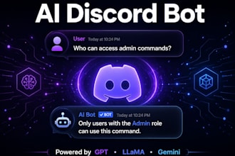 build a custom ai powered discord bot for your server