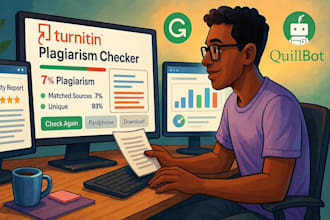 do plagiarism check ai detection report within minutes