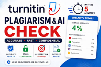 do plagiarism check ai detection report within minutes