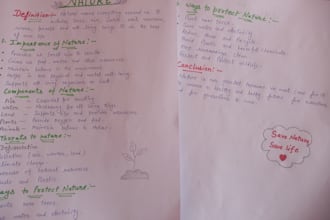 handwriting notes letters and assignment in english or hindi