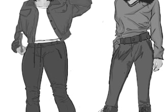 draw comic book and graphic novel illustrations