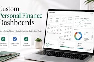 create a custom personal finance dashboard