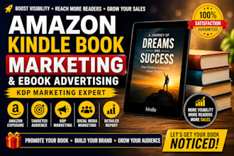 do amazon kindle book promotion, KDP marketing, ebook advertising, ads