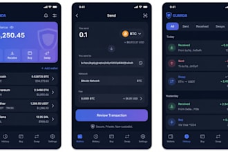 develop a crypto wallet app, crypto wallet app like trust wallet, phantom wallet