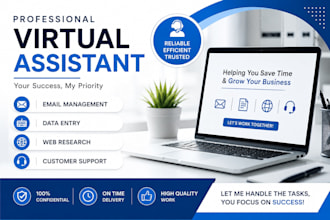 be your reliable virtual assistant for admin tasks