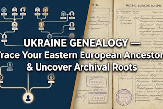 do ukraine genealogy research trace eastern european ancestry and read archives