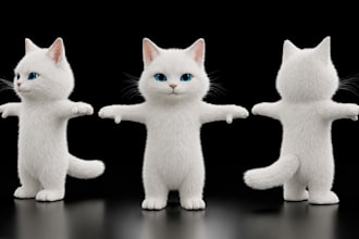 do 3d character model