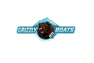 design unique grizzly boats logo