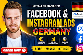 setup germany meta ads german facebook ads and instagram ads for leads and sales