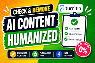 humanize edit and rewrite ai content