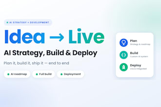 build complex custom ai systems and solutions for you