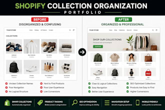 organize and optimize your shopify collections for professional shopping sales