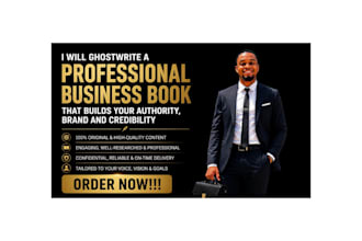 ghostwrite a professional business book that builds your authority