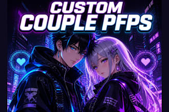 create matching anime pfps for couples friends and gamers