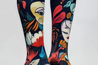 socks design unique socks design