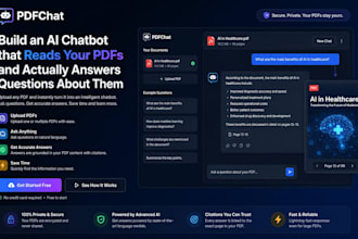 ai chatbot for user registration with pdf text collection using blip,claude ai