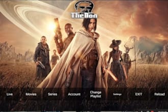 rebrand latest iptv app, ibo player v4,8 with control panel