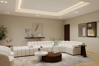 design and render your living room