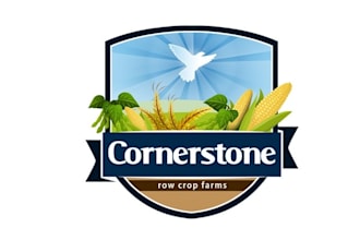 design top quality cornerstone farms logo