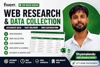 do web research and data collection