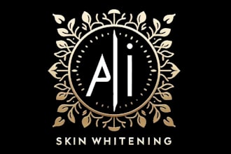 design fantastic skin whitening logo