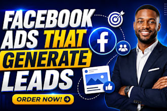 setup and run faebook ads, facebook leads generation ads with meta ads manager