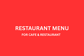 design modern restaurant and cafe logo