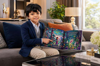 design kids book cover, ebook cover and marketing mockup