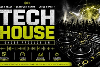 sing house music, tech house, electro music, afro house,  vocalist, edm singer