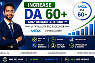 increase moz domain authority da with quality SEO